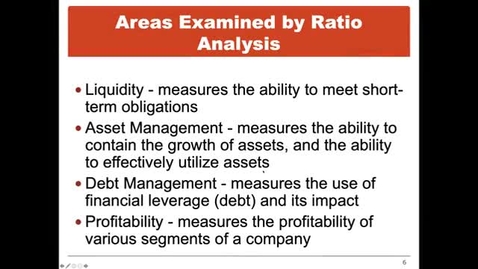 Thumbnail for entry Liquidity Ratios