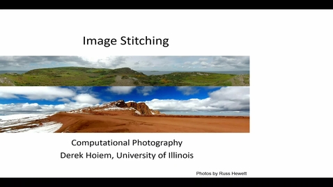 Thumbnail for CS 445 2022 Fall