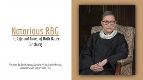 Thumbnail for Notorious RBG: The Life and Times of Ruth Bader Ginsburg  (Group2)