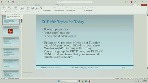 Thumbnail for Introduction to Computing (ECE 120 AL5) Spring 2026