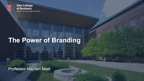 Thumbnail for The Power of Branding