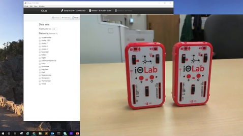 Thumbnail for Using Two IOLab Remotes with One Dongle