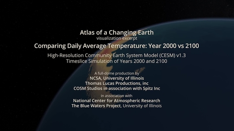 Thumbnail for ACE Excerpt: Average Daily Temperature 2000 &amp; 2100