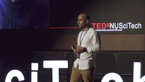 Thumbnail for entry الفكرة تستحق أميالا من السفر | Ibrahim Al Salatni | TEDxNUSciTech