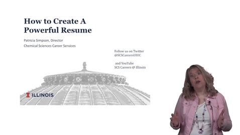 Thumbnail for entry How to create the perfect resume (Aug. 2018)