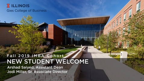 Thumbnail for entry iMBA New Student Webinar