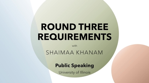 Thumbnail for Round 3 Requirements