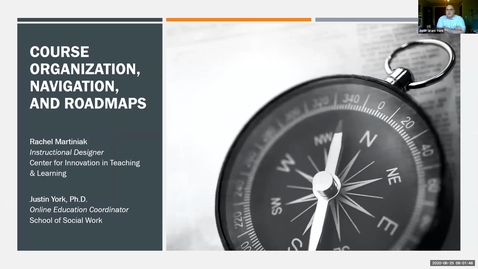 Thumbnail for entry OTA: Course Organization, Navigation and Roadmaps