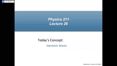 Thumbnail for Physics 211 Lecture26 Fall 2020