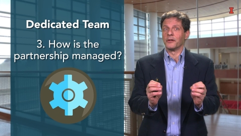 Thumbnail for Building the Dedicated Team and Managing the Partnership Part Two