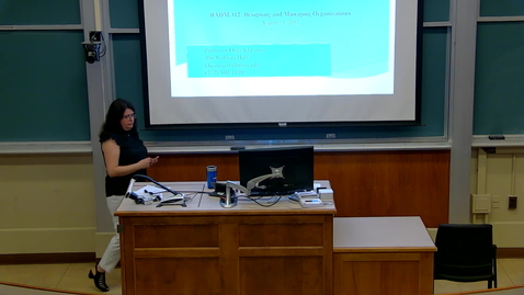 Thumbnail for Designing and Managing Orgs (BADM 312 C) Fall 2022
