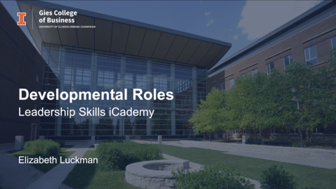 Thumbnail for Developmental Roles