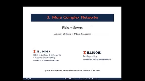 Thumbnail for Recurrent Neural Networks 3:  More Complex Networks