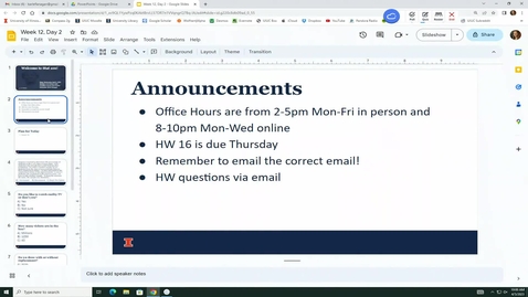 Thumbnail for Stat 100 4-5-23 Lecture (Week 12, Day 2)