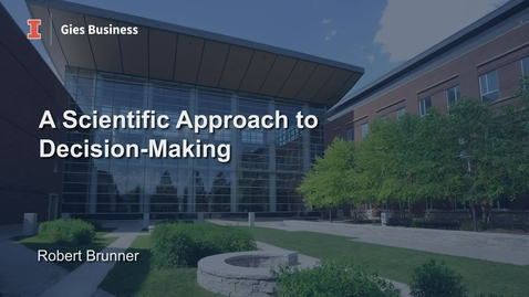 Thumbnail for A Scientific Approach to Decision-Making