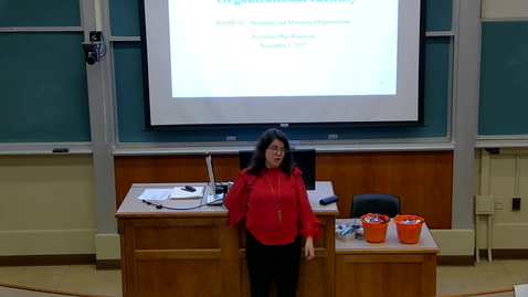 Thumbnail for Designing and Managing Orgs (BADM 312 C) Fall 2022