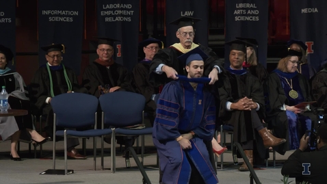 Thumbnail for entry Doctoral Hooding Ceremony 2023