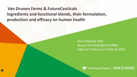 Thumbnail for 10-3-2025 FSHN Graduate Seminar Series- Dr. Boris Nemzer