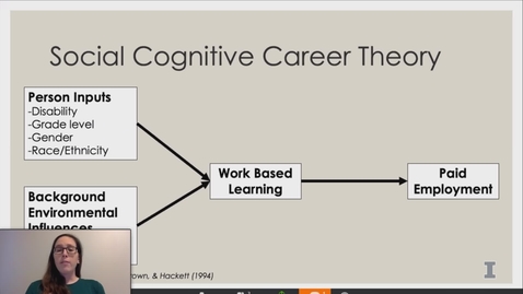 Thumbnail for entry 2019 Research Live! Magen Rooney-Kron: Accessibility Work-Based Learning for Students with Severe Disabilities