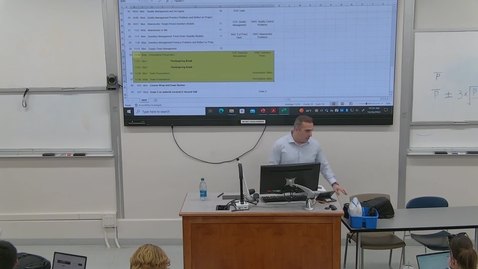 Thumbnail for Operations Management (BADM 275 E) Fall 2022