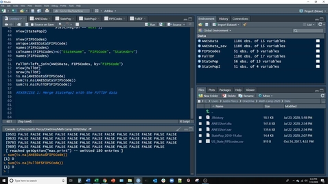 Thumbnail for Answer to the Merging Data Exercise