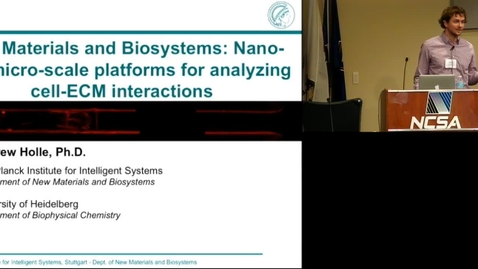 Thumbnail for entry Nano- and micro-scale platforms for analyzing cell-ECM interactions: collective cell migration, chemoprotective adhesion, and tumor cell invasion