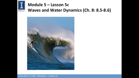 Thumbnail for GEOL 117 - Lesson 14