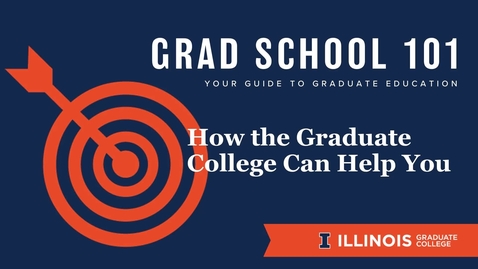 Thumbnail for entry Grad School 101: How We Help