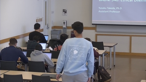 Thumbnail for Ethical Dilemmas of Business (BADM 340 A) Spring 2023