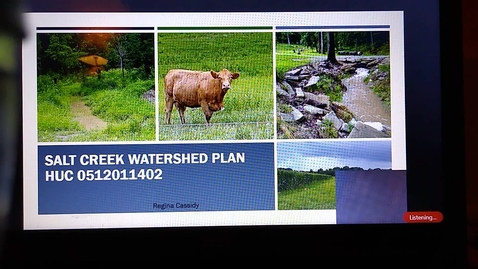 Thumbnail for entry Salt Creek Watershed Plan Presentation