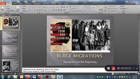 Thumbnail for Black Migrations: Stamped from the Beginning