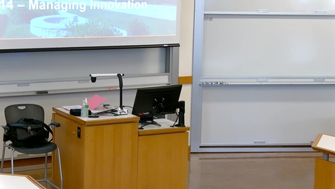 Thumbnail for Managing Innovation (BADM 514 C) Fall 2021