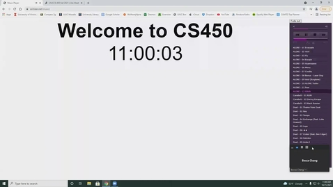 Thumbnail for CS450 Lecture 18 October 21 (via Lecture Capture)