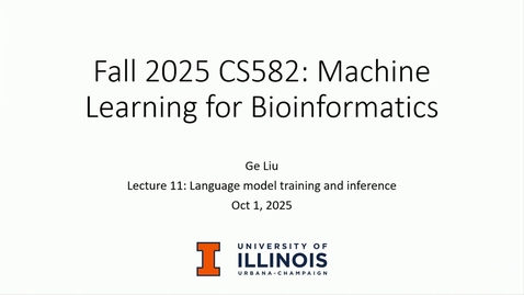 Thumbnail for CS 582 Fall 2025