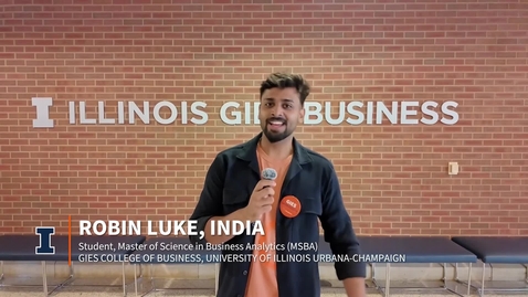 Thumbnail for Hear why current Gies graduate students chose their programs