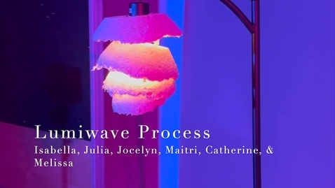 Thumbnail for Lumiwave: Mycelium Exploration for a Lampshade