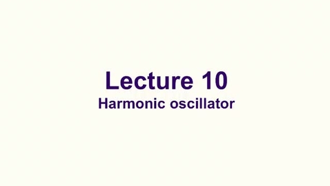 Thumbnail for Lecture 10