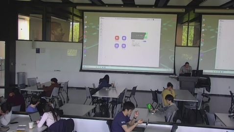 Thumbnail for Lecture 27, April 29 (via lecture capture)