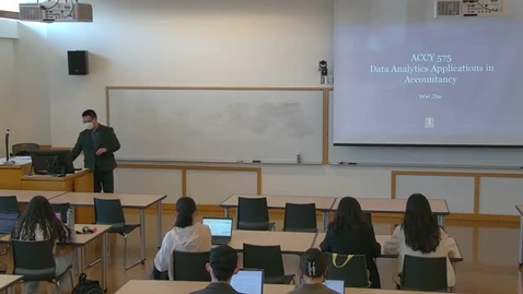 Thumbnail for Data Analytics Apps in ACCY (ACCY 575 F) Spring 2022