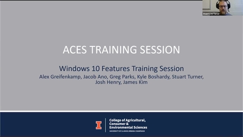 Thumbnail for Windows 10 training