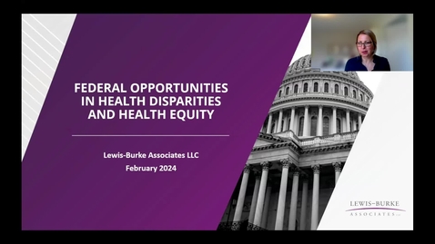 Thumbnail for entry Health Equity Research Collaboration Workshop with Lewis-Burke Associates