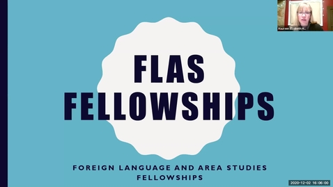 Thumbnail for entry IGI FLAS Fellowship Information Session - Graduate