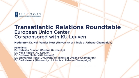 Thumbnail for 2018-04-03 - Transatlantic Relations Roundtable