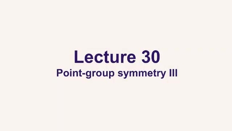 Thumbnail for Lecture30