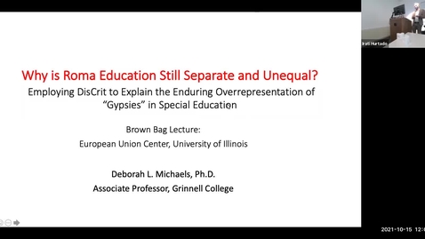 Thumbnail for Why is Roma Education Still Separate and Unequal?: Employing Dis/Crit to Explain the Enduring Overrepresentation of “Gypsies” in Special Education