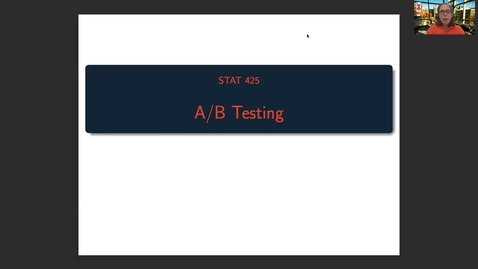 Thumbnail for entry STAT425: A/B testing