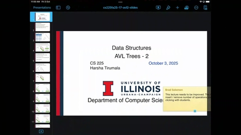 Thumbnail for CS 225 Fall 2025