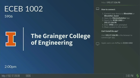 Thumbnail for Computer Systems Engineering (ECE 391 AL) Fall 2025