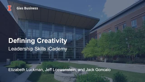 Thumbnail for Defining Creativity