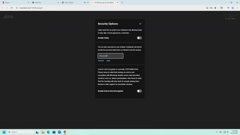 Thumbnail for Lecture 15, March 11 (via lecture capture)